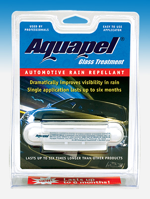 AQUAPEL Windshield Glass Treatment Water/Rain Repellent, Single Unit 1 Piece